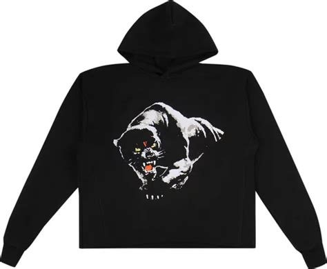 Vlone Black Panther Hoodie Black Vlone