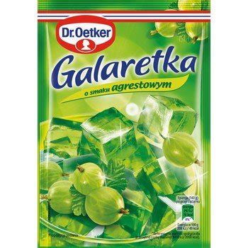 Dr Oetker Galaretka O Smaku Agrestowym G Inna Marka Sklep Empik