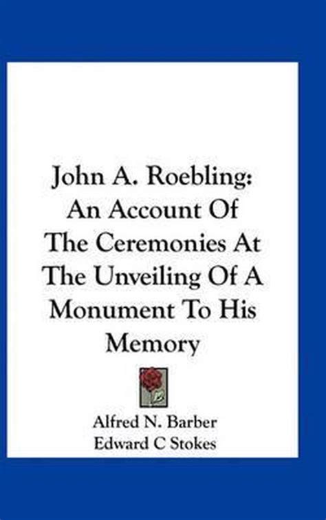 John A Roebling Alfred N Barber 9781163725955 Boeken