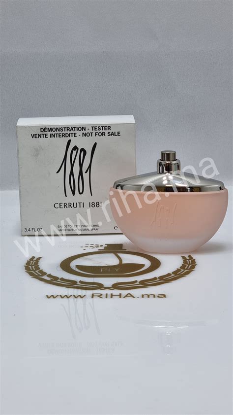 1881 Cerruti Eau De Toilette Pour Femme Tester 100Ml Riha Vente De