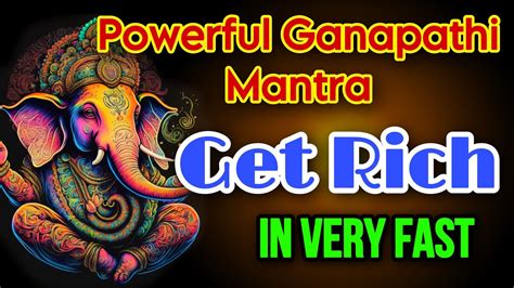 Powerful Ganapathi Mantra For Success In Very Fast 100 Results