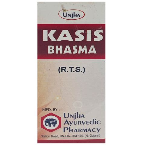 Unjha Kasis Bhasma Buy Bottle Of 10 0 Gm Powder At Best Price In India