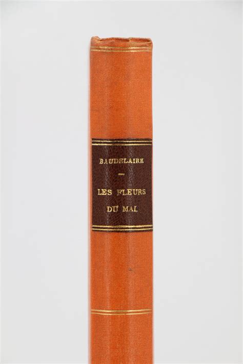 Baudelaire Les Fleurs Du Mal Edition Originale Edition Originale