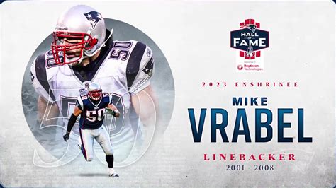 Patriots 2023 Hall of Fame Inductee: Mike Vrabel