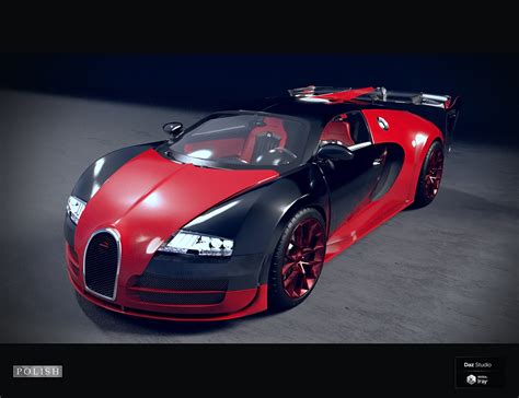 Epic Super Sports Car Daz 3d