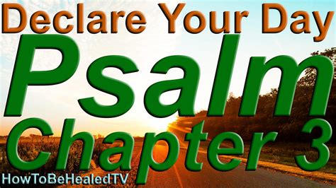 Psalm 3 Psalms 3 Protection Scriptures One News Page VIDEO