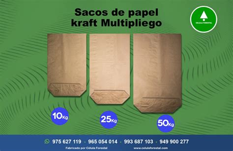 Sacos De Papel Kraft Multipliego En Peru CELULA FORESTAL