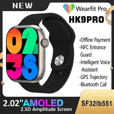 Jual Smartwatch Pria Wanita Hk Pro Nfc Amoled Screen Shopee Indonesia