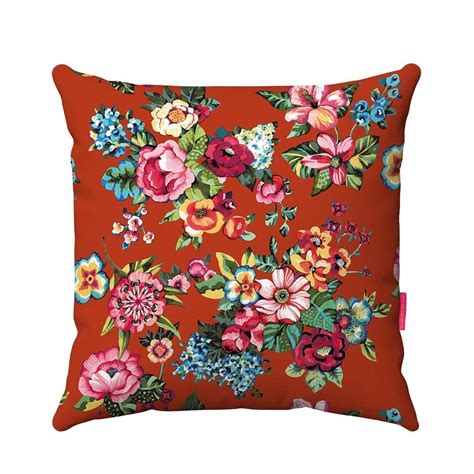 Coussin extérieur Shanti orange 45cm Vent de Bohème