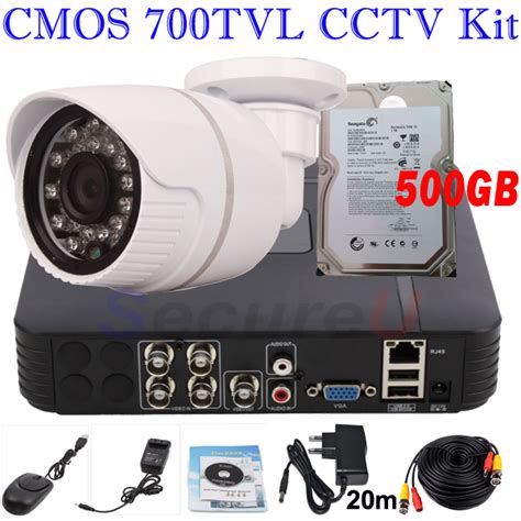 Free shipping low price cctv surveillance audio alarm system cmos ...