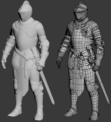 ArtStation - Knight Armor, Samar Vijay Singh Udawat | Knight armor ...