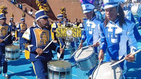 5th Quarter Hampton University Marching Force Vs NCAT BGMM Hampton