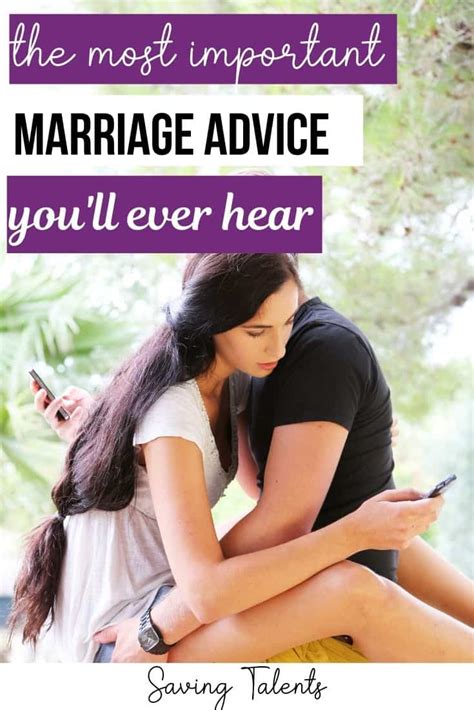 The Most Important Marriage Advice You Will Ever Hear Saving Talents