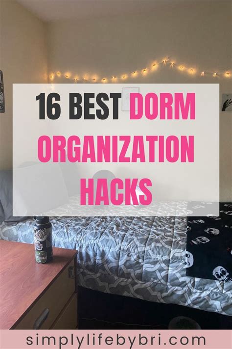 16 Best Dorm Organization Hacks To Try