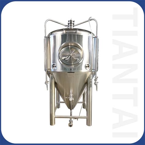 1500L 2000L Stainless Steel Double Wall Side Manway Beer Fermenter Tank