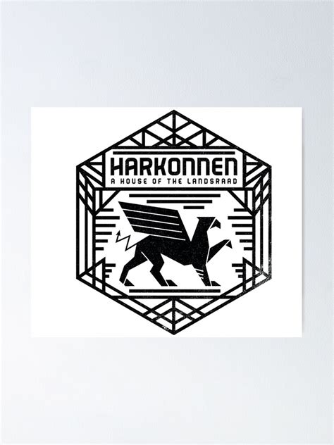 "Dune House Harkonnen Logo" Poster by DogLord | Redbubble