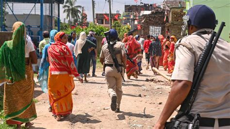 West Bengal Panchayat Election Violence Bloodshed Mark Poll Days End