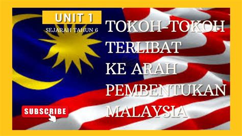 Sejarah Tahun 6 Tokoh Tokoh Dan Langkah Pembentukan Malaysia Youtube