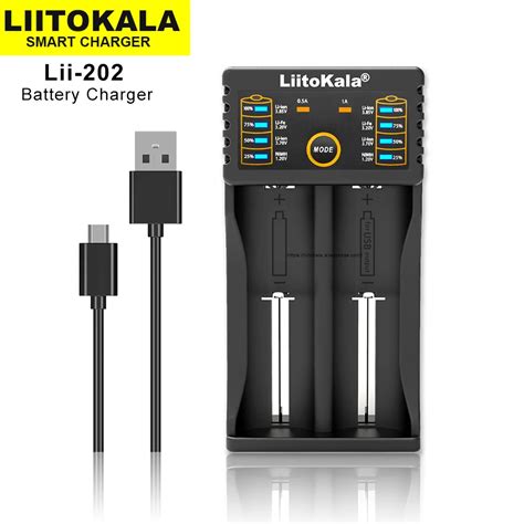 Liitokala Lii 500 Lii PD4 Lii 500S Lii 202 LCD 3 7V 18650 18350 18500