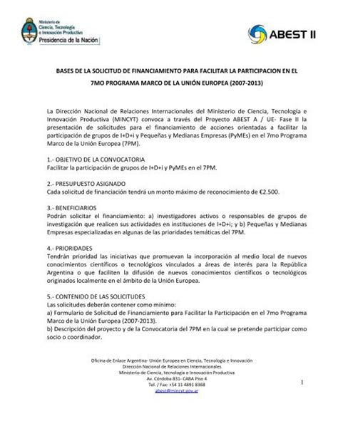 Total 40 Imagen Modelo De Solicitud De Financiamiento Para Proyectos