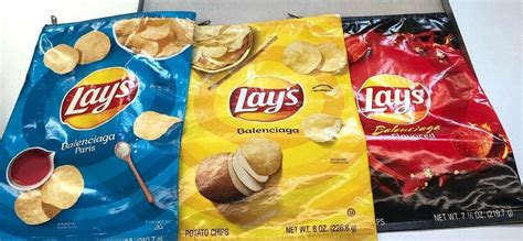 Lay's And Balenciaga Team Up For A Snack-Able Fashion