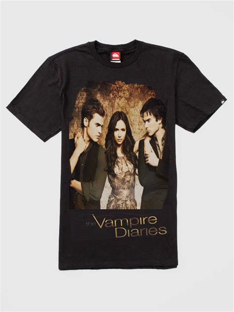 Vampire Diaries T Shirt Design By Tigercrazzy On Deviantart