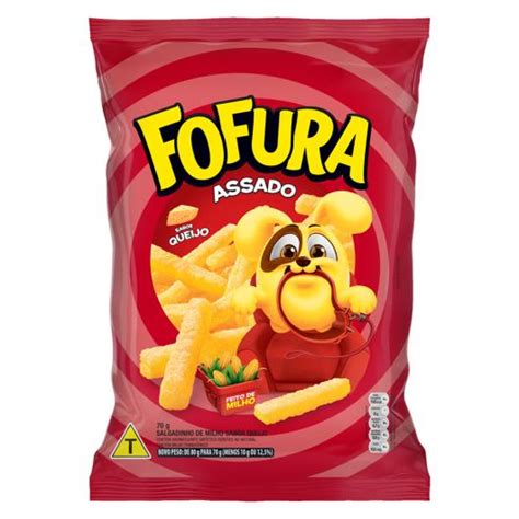 Salgadinho De Milho Sabor Queijo Fofura Pacote G Sonda Supermercado