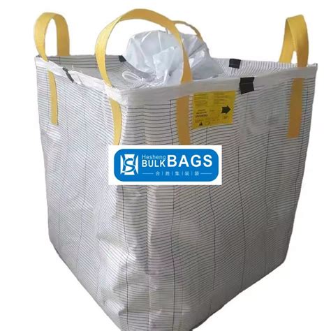 Hesheng Super Sack 1000kg Type C Big Bag FIBC Bulk Jumbo Bags China