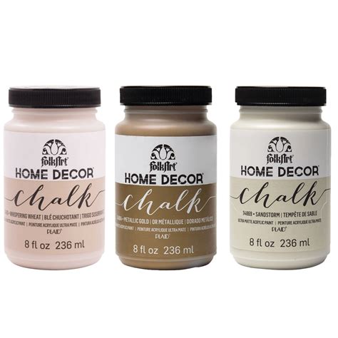 Plaid Folkart Home Decor Chalk Paint Craft And Hobbies From Crafty Arts Uk