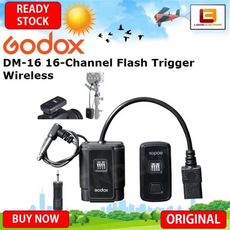 Godox Dm Channel Studio Flash Trigger Wireless Transmitter