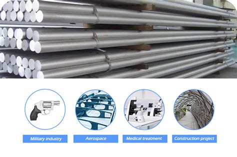 7075 F T6 T651 T7351 Aluminum Bar Rod Supplier Chalco Aluminum