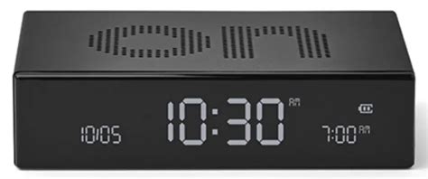 Lexon Lr Flip Premium Lcd Alarm Clock User Manual