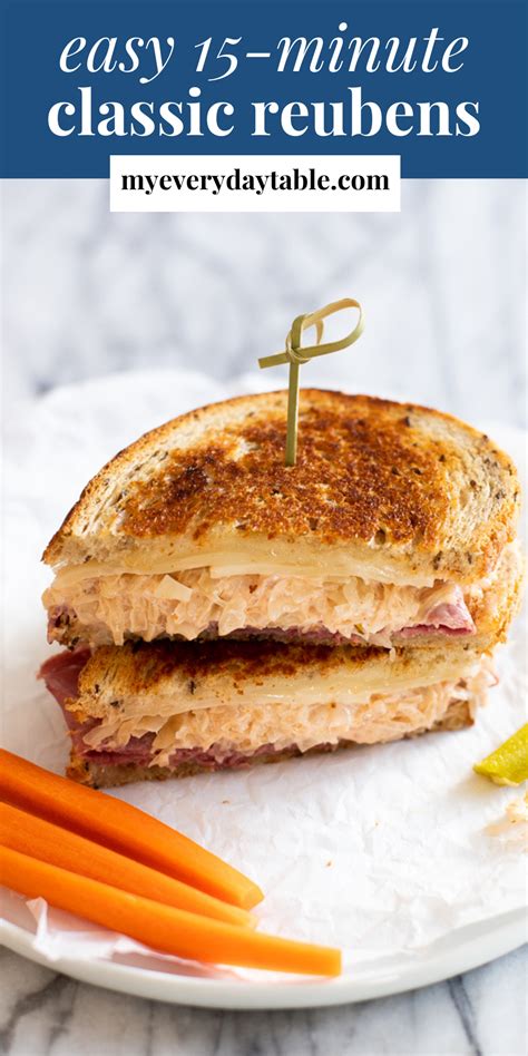 Corned Beef Reuben Sandwich Recipe | My Everyday Table