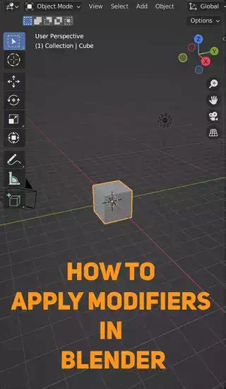 How To Apply Modifiers In Blender 2 Methods