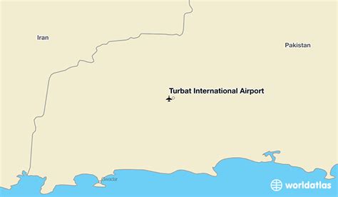 Turbat International Airport (TUK) - WorldAtlas