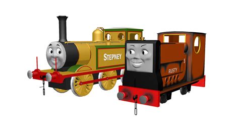 Stepney and Rusty by TheThomasTrainzUser on DeviantArt