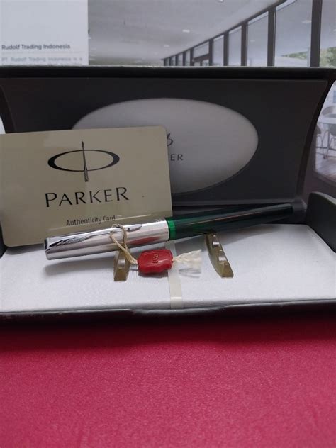 Parker Jotter Fountain Pen Bond Street Green On Carousell