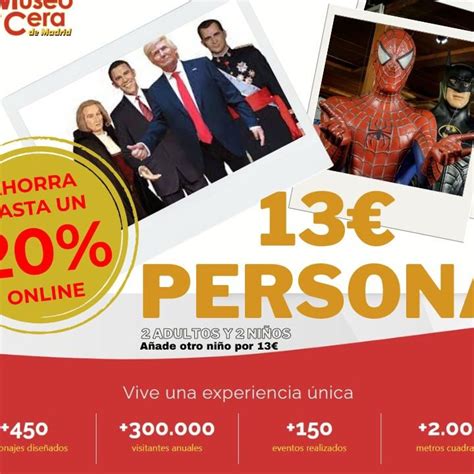 Código promocional Museo de Cera de Madrid Aprovecha la oferta