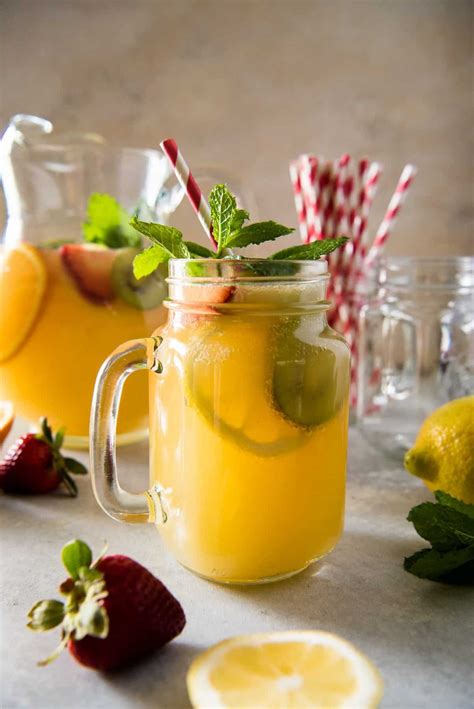 Orange Lemonade Twist Punch • The Crumby Kitchen