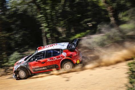 Wrc Les Essais De Loeb Avec La Citro N C Wrc Sur La Terre En Photos