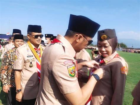 Ribuan Pramuka Meriahkan Hut Ke Pramuka Tingkat Kbb