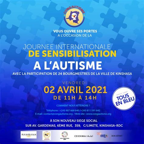 02 Avril 2020 JournÉe Mondiale De Sensibilisation À Lautisme