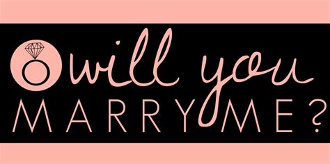 Will You Marry Me Banner