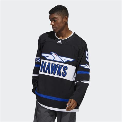 Adidas Hawks Gordon Bombay Authentic Jersey Rnhl