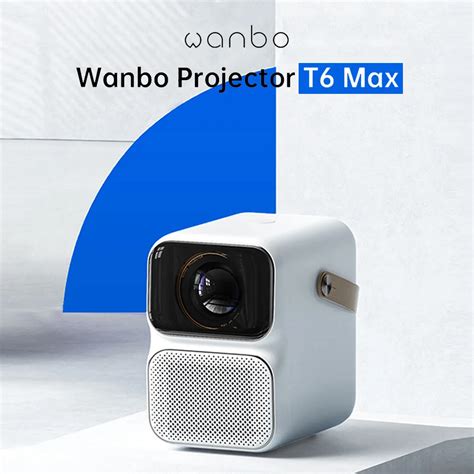 Wanbo T6 Max Projetor 4k 1080p Android 9 0 Mini Projetor 550ansi Lumens