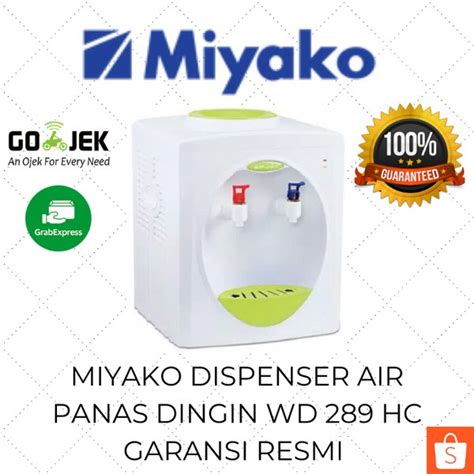 Jual Miyako Dispenser Air Minum Panas Dingin WD 289 HC Dispenser Galon Atas Hot Cool Murah