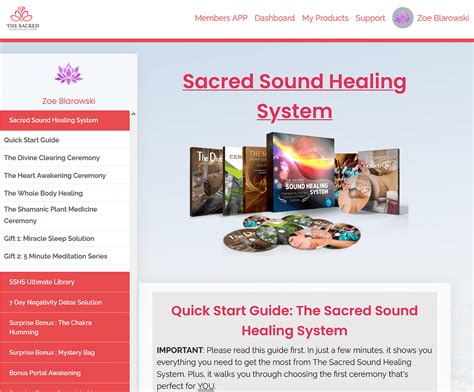 Sacred Sound Healing System Review Manifest A Perfect Life