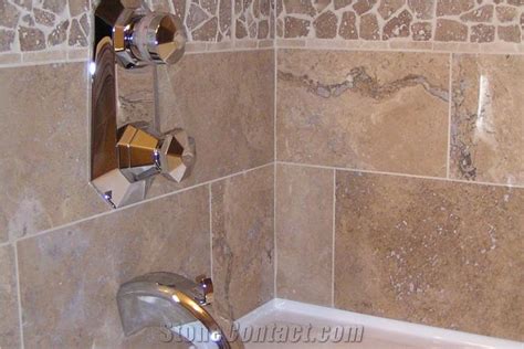 Bathroom - Travertine Wall Tile from Canada - StoneContact.com