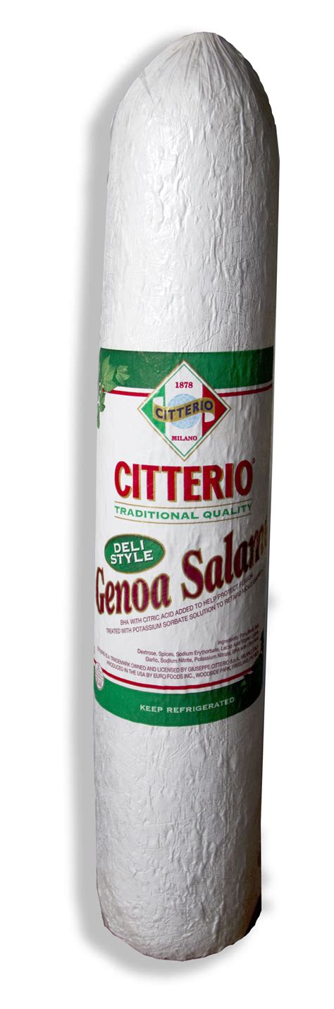 Genoa Salami Citterio Artisan Specialty Foods