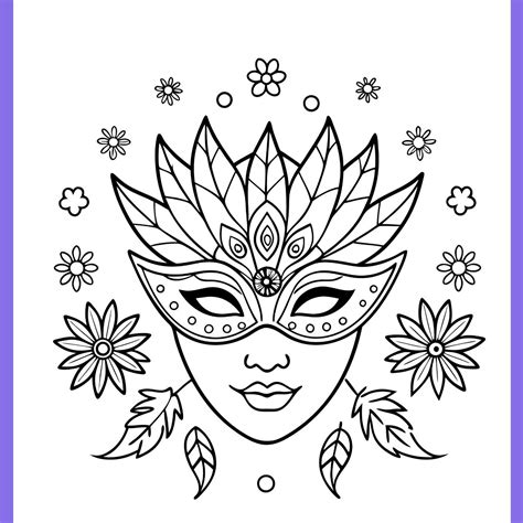 Desenhos Para Colorir Do Carnaval